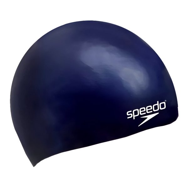Gorro de Natación Plain Moulded Silicone AZUL
