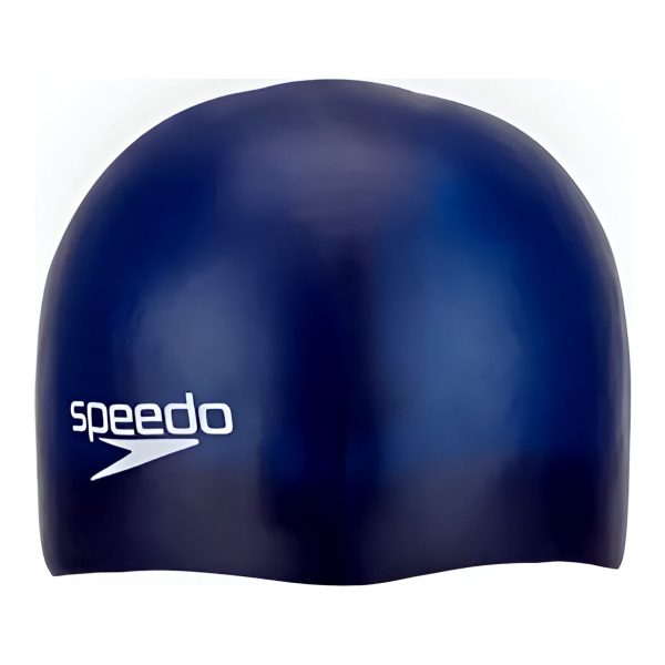 Gorro de Natación Plain Moulded Silicone AZUL